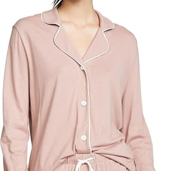 COSABELLA Bella Top and Boxer Pajama Set in Mardorla and Moon Ivory Size 2X NWT - Picture 2 of 5